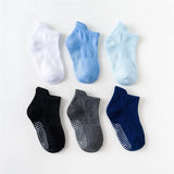 Pairs/lot 0 to 5 Yrs Four Seasons Sock For Boys Girl Toddlers Infants Non Skid Floor Socks Cotton Unisex Children's White