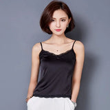 Top Clothes Canotta Donna Estiva Tropical womens tank tops 2021 Silk Women Shirt Camis Sleeveless Blusa Summer