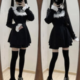 Lolita Outfits 2024 Spring Casual Embroidery Patchwork Tops + Shorts Female Loose Suit Y2k Aesthetic Two Piece
