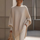 Women's Autumn And Winter Casual Round-Neck Sweater Henry Shirt Button Knitted