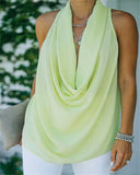 T-Shirt Fashion Beach Street Style Loose Summer Sleeveless Sexy V-Neck Top Casual Home Print Clothes