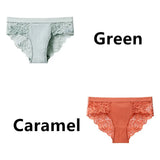 Women's Invisible Underwear Panties Intimate Briefs For Women Sexy Transparent Floral Lace Panties Seamless Panty