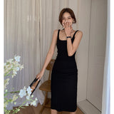 Sexy New Bodycon Midi Dress Women Backless Club Elegant Tank Party Casual Beach