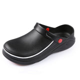 Men Sandals EVA Unisex Slippers Non-slip Waterproof Oil-proof Shoes for Chef Master Hotel Restaurant