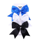 4.52inches Solid Color Bows Hair Clips For Cute Gilrs Handmade Hairpins Barrettes Headwear Kids Hair Accessories