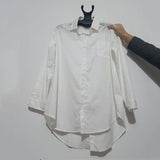 2021 Women Fashion With Ribbed Trim Cable-knit Long Sweater Vest Vintage High Neck White Oversize Female Waistcoat