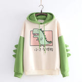 Printed Dinosaur Color Women's Winter