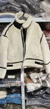 Autumn And Winter New Lamb Wool Coat Female Motorcycle Fur Integrated Locomotive Thickened Coat