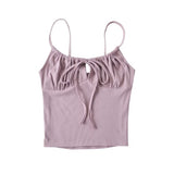 Zingj Trendy Women's Dress With Lace-Up, Small Vest And Spicy Girl Style To Wear A Short Navel