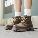 Zingj Boots Casual Desert Work Boots Men Fashion