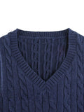 Twist Sweater Vest- Outfit