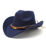 Women Vintage Cowboy Fluffy Hat with Rhinestone Ladies Girls Cowgirl Glitter Hat Cap Headwear for Fancy Dress Cosplay