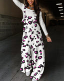 Zingj New Fall Print Waist Strap Enders Trousers