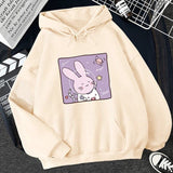 Womens Loose Streetwear Sweatshirts Hoodies Women Hooded Simple Leisure Oversize Pullovers Korean Style Warm