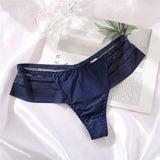 Perspective G-String Sexy Thongs Women Panties Seamless Low Waist Hollow Out Female Underpants Girls Intimates