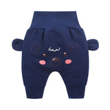 Cute Pants Boys Girl Cartoon High Waist Protection Belly Children Toddler Spring Autumn Winter Newborn Warm Velvet