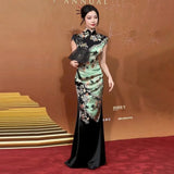 2025 Summer New Women's Clothing Yi Mengling The Same New Chinese Improved Version Of The Cheongsam