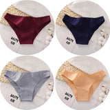 Women Cotton Panties Sexy Low Waist Female Underpants Solid Elasticity Comfortable Underwear Women Panty Lingerie
