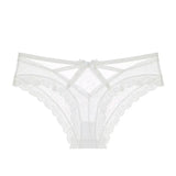 Sexy Transparent Panties Women Lace Low-waist Briefs Hollow Out Underwear Ladies Underpants Intimates G String