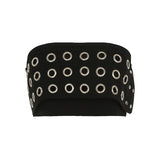 Trendy Punk Style Chicken Eye Decoration Low-Waist Hot Girl Cool Shorts 2025 New