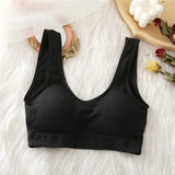 Seamless Women Tube Tops Padded Underwear U-typed Backless Streetwear Female Fitness Tops Tank