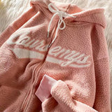 Zingj Sweatshirt Punk Goth Wing Letter Print Hoodies Streetwear Plus Size Jacket Long Sleeve Tops Aesthetic Girls Clothes 211-1-Outfit
