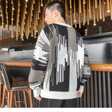 Version Of High Street Clothes Men In Spring And Autumn 2025 New Trendy Languid Knitted Sweater Long