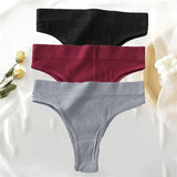 New Seamless Women's Panties Set High Waisted Thongs Woman Comfortable Women's Cotton Briefs Sexy Underpants For