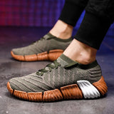 Style Thick Bottom Running Shoes for Men White Sneakers Outdoor Sport Shoes Man Training Athletic Jogging Shoes