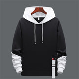 Spring and Summer Hoodies Casual Men's Sports Hoodies Trendy Men's Loose V-Neck Student Jacket Pullover Hooded