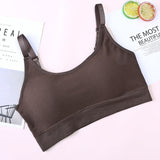 Bra Push Up Bras For Women Solid Lingerie Cotton Bralette Soft Bra Seamless Brassiere Wireless Comfort Underwear