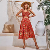 Summer Fashion Women's Wear 24 Years Print Dress