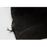 Black Grey Shorts Jeans Vintage Street Ripped Wide Leg High Waist Casual Fashion Baggy Denim Hot Pants Ladies