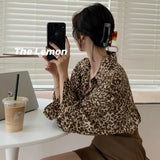 Shirts Women Loose Retro Autumn Long Sleeve Trendy Ladies Blouses All-match Streetwear Female Chic Tops New Fashion