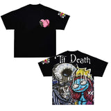 Zingj T-Shirt Oversized Y2K Blouse Korean Gothic T-Shirt Couple Retro New Sweatshirt 211-1-Outfit