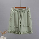 Summer Soft Cotton Sets Women Loose Casual 2 Pieces Long Sleeve Sweatshirt &amp; High Waist Pants Solid Outfits