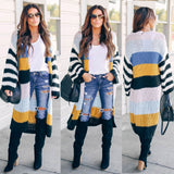 Women Sweater Cardigan for spring and Winter Wear Female V-Neck Thick Single-Breasted Long-Sleeve Knitwear Coat Cardigans