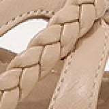 Head Thick And One-Word Sandals Women In The Spring Of 2025 New Round Head Simple Fashion Sandals