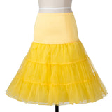 50s 60s Women Ball Gown Tutu Skirt Swing Rockabilly Petticoat Underskirt Crinoline Fluffy Pettiskirt for