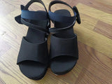 Velvet Slope With Fish-Billed Sandals Women's Bows Thick Bottom Beach Cool Slippers