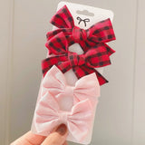 2021 New Leopard Print Hair Clips For Cute Girls BB Boutique Hairpins Bowknot Barrettes Headwear Kids Hair
