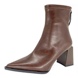 Boots Children 2025 Autumn And Winter New High-Heeling Temperament Fashion Explosion This Year's Popular Small Short