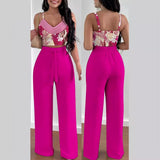 Independent Station Spring And Summer New Fashion Printing Suspenders To Attract 2-Piece Sets Of