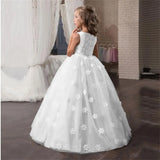 Girl Princess Dress Christmas Dress Girl Party Gown Backless Kids Girls Prom Party Dress New Year Children's