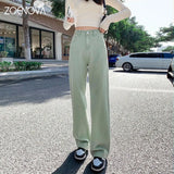 Women Jeans High Waist Loose Straight Leg Femme Jean 2022 Spring Fashion Y2k Casual Streetwear Female Pants Baggy