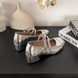Fairy Style Design Elegant Mary Treasure Shoes Summer New Temperament Thick Heel Increase Thin Single