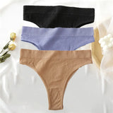 New Seamless Women's Panties Set High Waisted Thongs Woman Comfortable Women's Cotton Briefs Sexy Underpants For