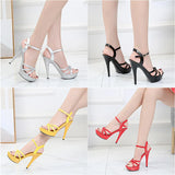 Zingj A Word With Sandal Female 2023 New Summer 13CM Joker Web Celebrity Sexy High Heels Fine