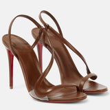 Summer New Multi-Colored Snake-Shaped Sandals With Red-Soled Sandals Female Cl With Fine Heel Sexy High Heel Wearing