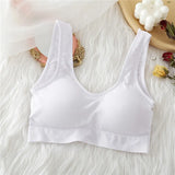 Seamless Women Tube Tops Padded Underwear U-typed Backless Streetwear Female Fitness Tops Tank